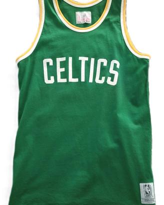 Canotta NBA Celtics Verde Vintage L Unisex Ottime