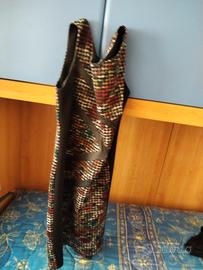 vestito smanicato seminuovo