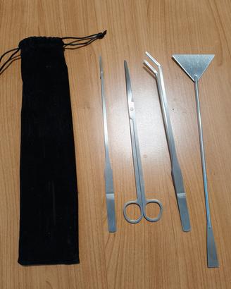 set pulizia acquario 