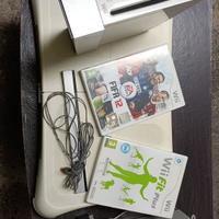 Nintendo wii con balance board e giochi 