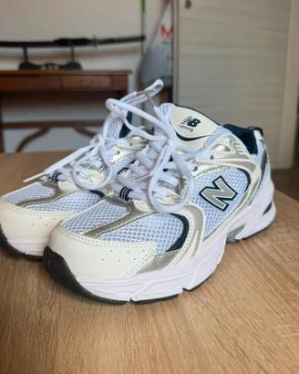 New Balance 530 bianche e blu – nuove taglia 36