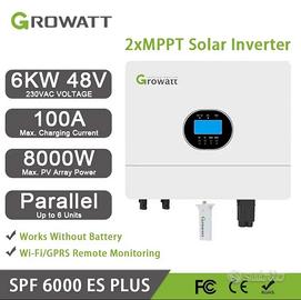 INVERTER OFF-GRID 6KW GROWATT SPF 6000 ES PLUS 