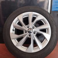 CERCHI VW POLO ORIGINALI R 16 CON GOMME