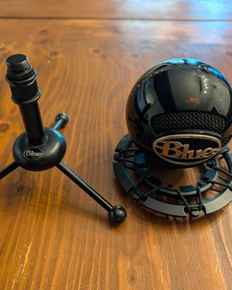 Kit Microfono Blue Snowball + Shock Mount