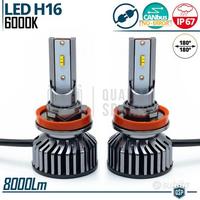 Kit Luci LED H16 CANbus Luce Bianca POTENTE6000K