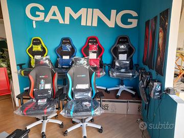 Gaming poltrone e sedute ufficio showroom