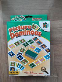 Gioco  Picture Dominoes( 28 carte colorate) Funny