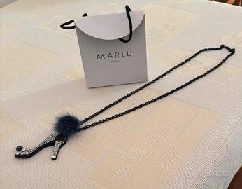 Collana Marlù ciondolo scarpa tacchi NUOVA