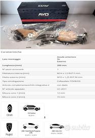 Peugeot 208 - Coppia Testine Sterzo Dx + Sx