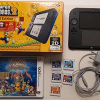 Nintedo 2DS + 5 giochi