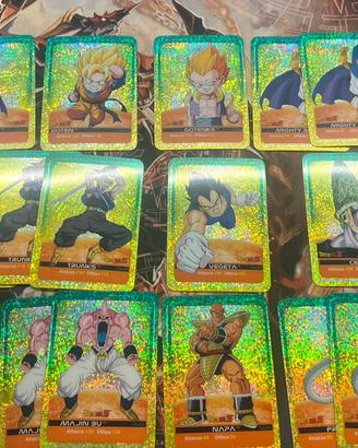 Carte dragonball lamincards