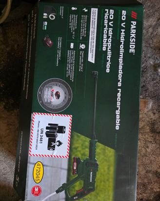 Idropulitrice batteria parkside