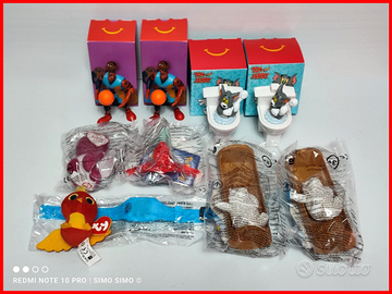 Lotto giochi Mc Donald sorprese bambino collezione