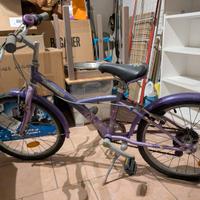 Bici da bambina 18 pollici