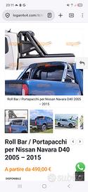 Roll Bar Nissan Navara D40