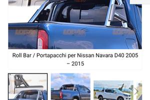 Roll Bar Nissan Navara D40
