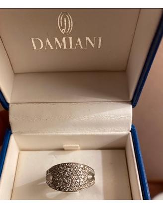 Anello DAMIANI in Oro Bianco 18kt con Diamanti Bri