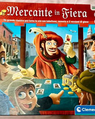 Gioco in scatola, mercante in fiera