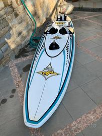 Windsurf completo JP Australia 120 litri set vele