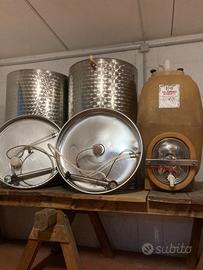 Attrezzatura per fare vino