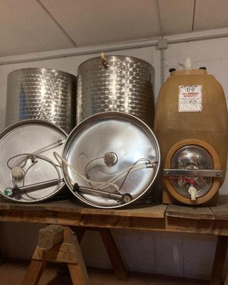 Attrezzatura per fare vino