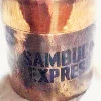 Bottiglia,originale, Marca Sambuca Express   all'i