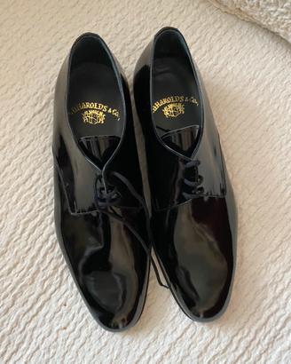 Scarpe da uomo vernice nera 7,5