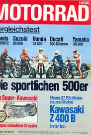 Rivista MOTORRAD numero 8 del 1978