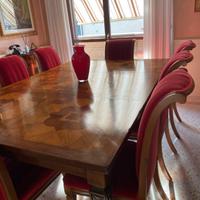 Tavolo in noce massiccio della Faber mobili