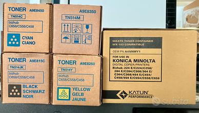 Toner Konica Minolta C658/C558/C458