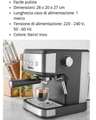 Macchina caffe Voltz OV51171F -1100W