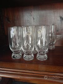 12 calici cristallo Boemia 