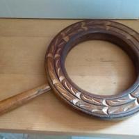 Sottopentola in legno vintage