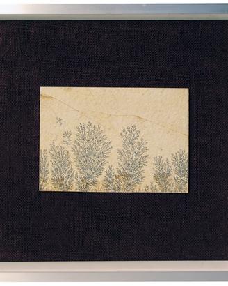 Quadro pietra dentritica in cornice