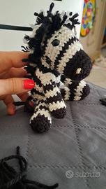 Mascotte Juve amigurumi 