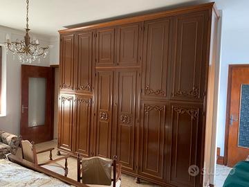 Camera da letto matrimoniale e cucina