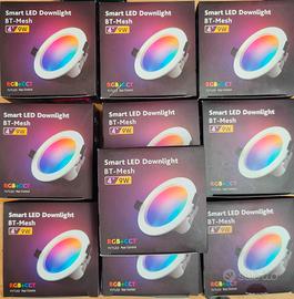 Faretti a led RGB - 10 Pz