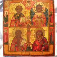 Icona russa antica originale