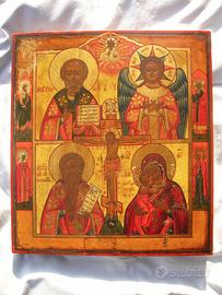 Icona russa antica originale