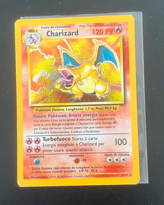 Charizard Set Base 4/102 – Pokémon Raro Vintage