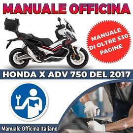 Manuale Officina HONDA X ADV 750 del 2017 ITALIANO