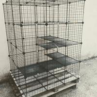 Gabbia per gatti, conigli, scoiattoli