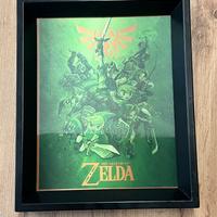 Quadretto olografico the legend of Zelda