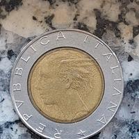 Moneta da “500 Lire con Errori”1990