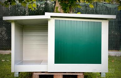 Cucce coibentate con pannelli sandwich per cani