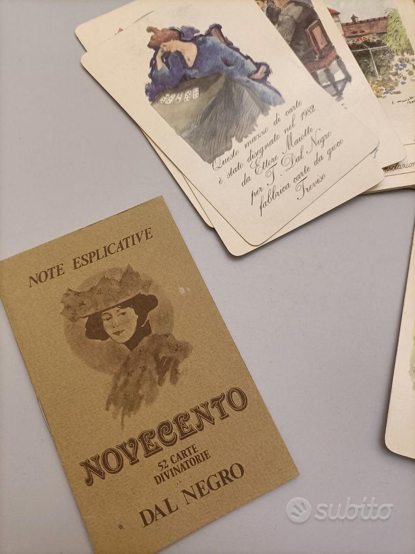 Novecento Cartomanzia - Carte vintage Dal Negro _ - Collezionismo