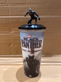 Bicchiere “Black Panther” + pupazzo