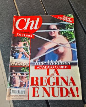 rivista CHI anno 2012 nuova Kate Middleton nuda