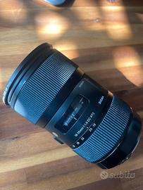 Sigma 18/35mm f1.8 DC HSM ART x Canon