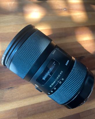 Sigma 18/35mm f1.8 DC HSM ART x Canon